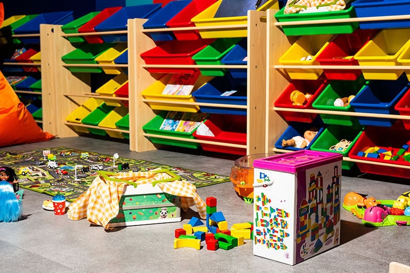 Salle de jeux pour enfants à Paris