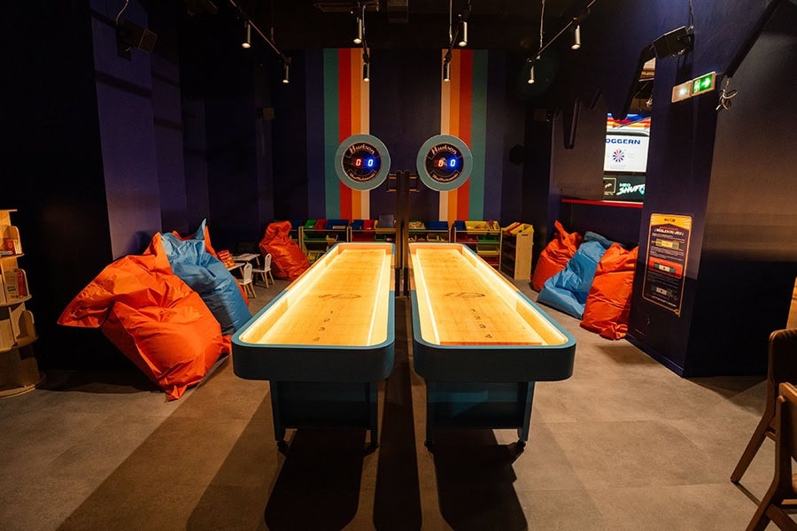 Shuffleboard Salle de jeux pour enfant à Paris