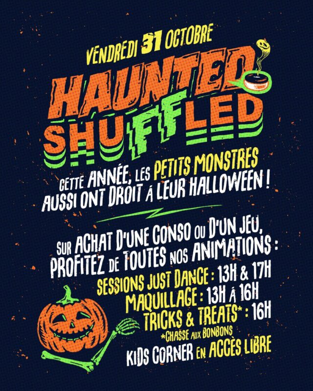 Fêter HALLOWEEN avec les enfants au Shuffled Paris