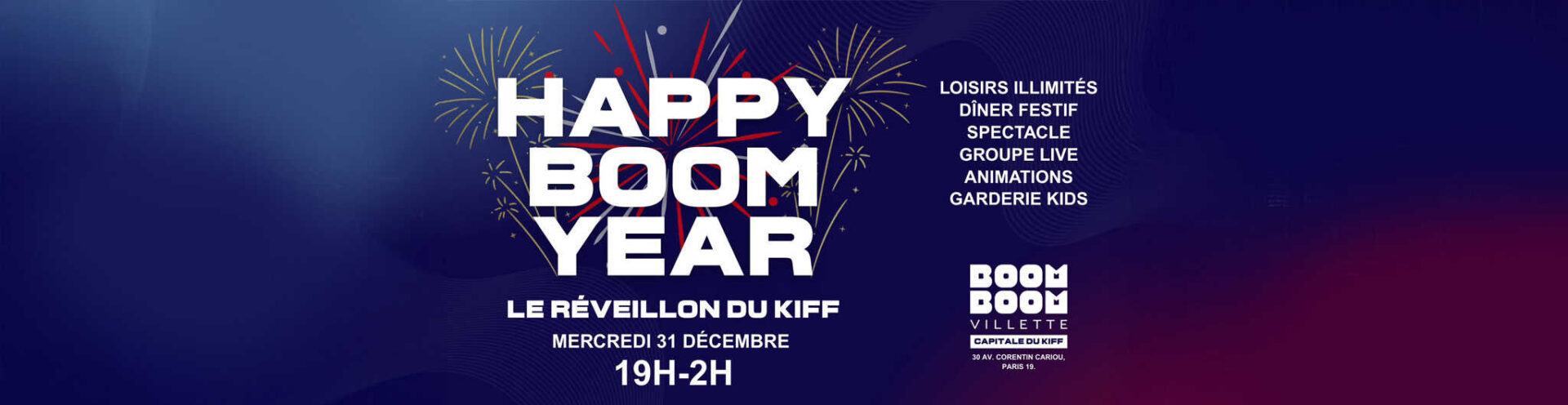 réveillon nouvel an au Shuffled