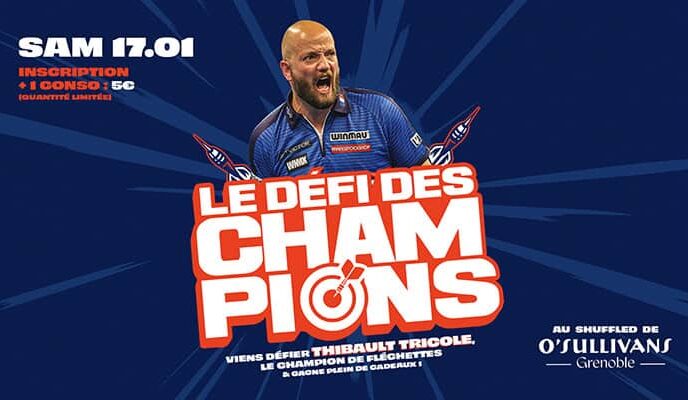 Grenoble Defi Champion DARTS