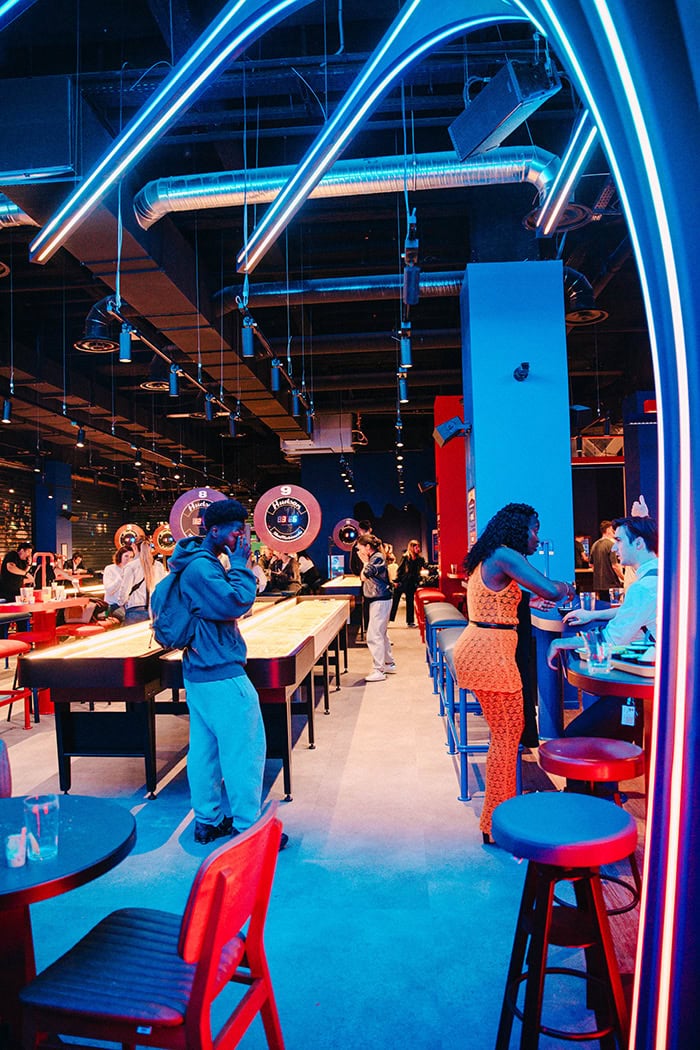 Shuffled salle de jeu shuffleboard paris