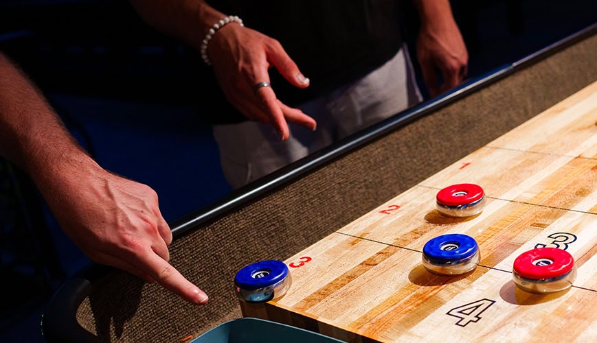loisirs indoor shuffleboard